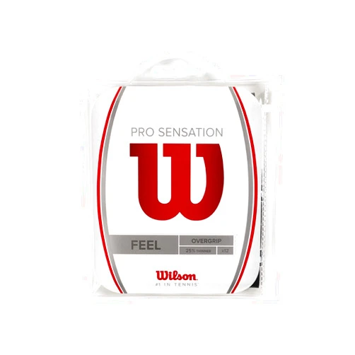 WILSON Sensation Pro Tennis Racquet Over Grip, Black
