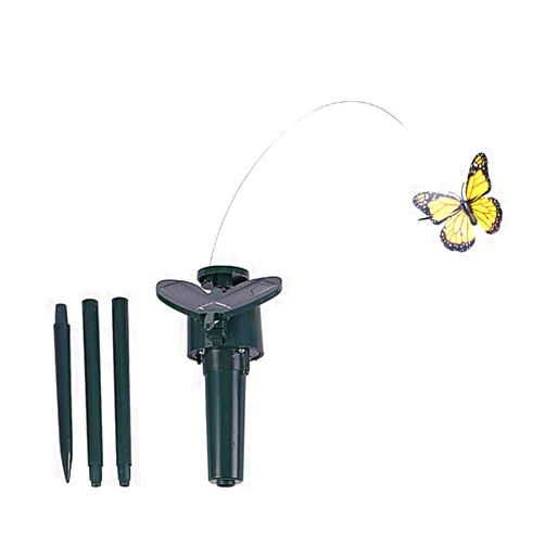 IUPPA Solar Powered Dancing Fluttering Butterflies Flying Humming Bird Garden Yard Decoration