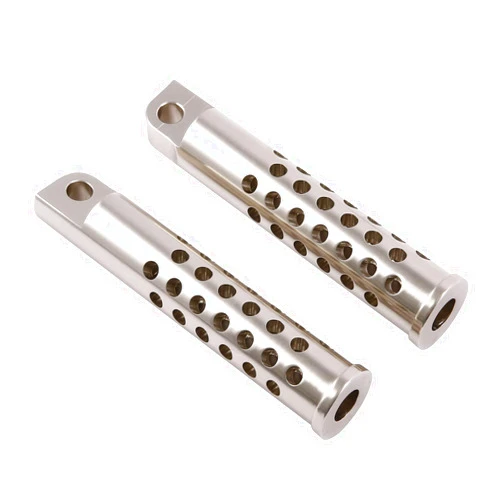 TCMT Titanium FootPegs Footrest Fit For Harley Sportster 2007-2010 XL883L 2007-later XL883N XL1200N XL1200T XL1200V XL1200X Male Mount-style
