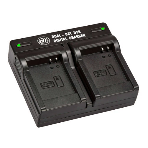 BM Premium BM DMW-BCM13, DMW-BCM13E, DMW-BCM13PP Dual Battery Charger for Panasonic Lumix DMC-FT5A, DMC-LZ40, DMC-TS5, TS6, TZ37, TZ40, TZ41, TZ55, TZ60, ZS27, DMC-ZS30, DMC-ZS35, DMC-ZS40, DMC-ZS45, DMC-ZS50