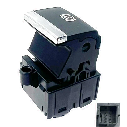 DEVMO Electronic Auto Hand Brake Button Parking Switch Compatible with 2016-2018 Civic Replaces 35355-TBA-A01
