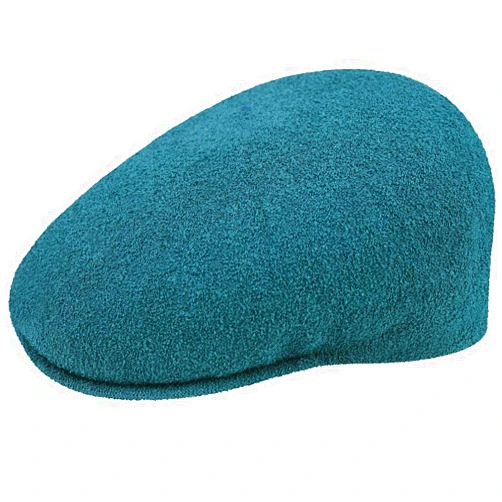 Kangol Bermuda 504 - Marine Teal/L Ivy Caps & Flat Caps