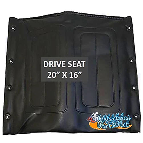 Wheelchairparts.Net Wheelchair Vinyl Seat for Drive Medical Wheelchairs (20