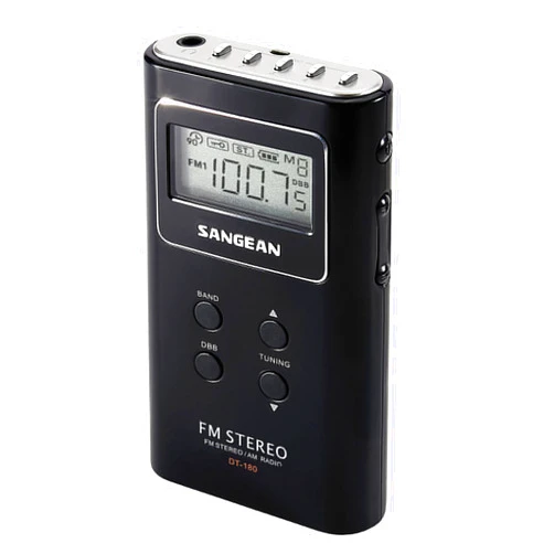 Sangean DT-180 AM/FM Pocket Radio
