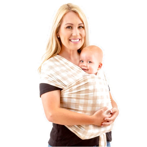 WeeSprout Baby Wrap Carrier - Perfect Baby Carrier Wrap Sling for Newborn and Infant, Enhances Baby Bonding, Soft and Breathable, Ideal for Babywearing