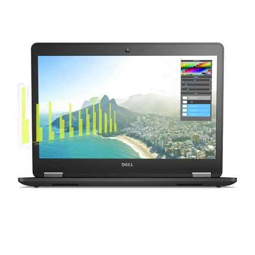 Dell Latitude 7470 Business Laptop with Backlit Keyboard, 14in FHD(1920x1080) Notebook, Core i5-6300 Processor up to 2.4GHz, 8GB RAM, 256GB SSD, Win10 pro (Renewed)