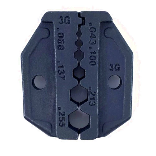 GIZWIZ Interchangeable Crimp Tool Die Sets G-D3G for RF Coaxial Cables RG58 RG59 RG62 RG174 Fiber Optic