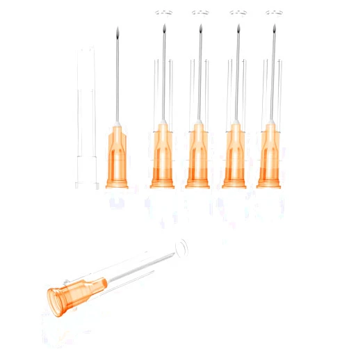 Ulove Prs 100Pack 25Ga 1 Inch/25mm Disposable Lab Utensils Individually Sealed Wrapped