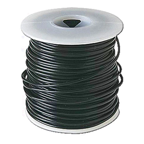 Frey Scientific 581148 Solid Conductor PVC Coated Hookup Wire, 22 Gauge, 100' Length, Black