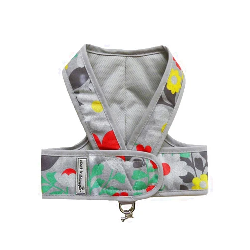 Cloak & Dawggie | Nylon Step-N-Go Small Dog Harness Step in Teacup to 25 LBS | Vest Easy On & Adjustable | Padded Soft Doggy Wrap Vest (7300/7350) (MED 18-25 LBS 20-22