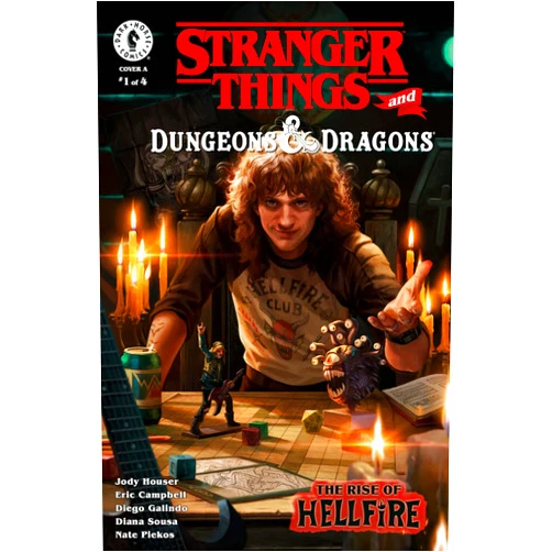 By Eric Campbell (Author), Jody Houser (Author), Magali Villanueve (Cover Art), Diego Galindo (Artist), Diana Sousa (Colorist), Nate Piekos (Letterer) & 2 more Format: Kindle Edition Stranger Things and Dungeons & Dragons: The Rise of Hellfire #1