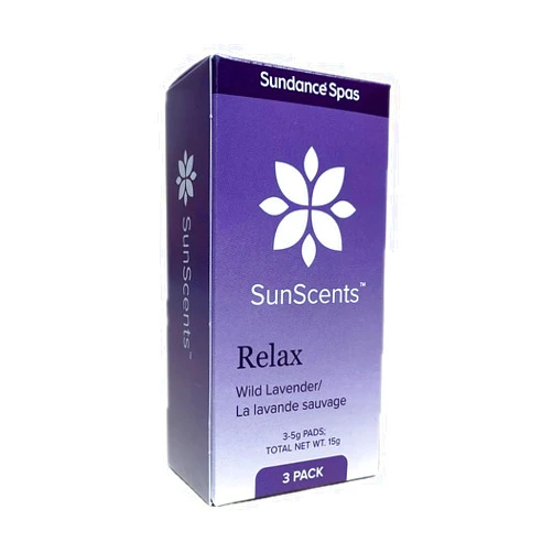 Sundance Spas SunScents™ - Relax, Wild Lavender (3-5g Pad), Clear