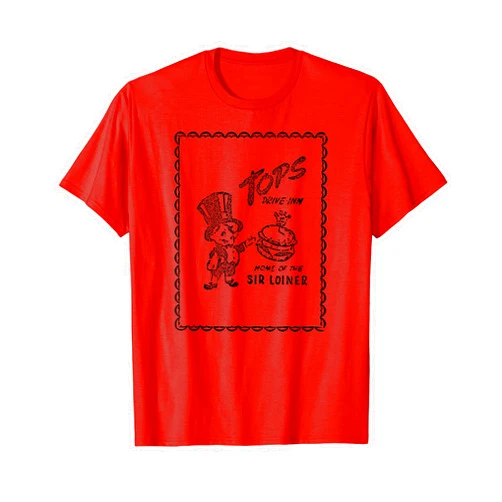 Contentarama Loves Vintage Durham Tops Drive-Inn Durham NC Retro Fast Food T-Shirt