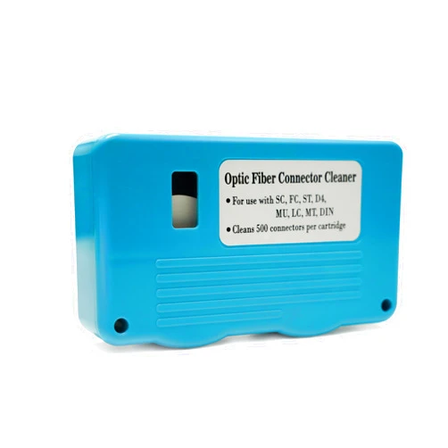 CSILU Cassette Fiber Cleaning kit Fiber Optic Cleaning Box for SC/FC/ST/LC/MU/MDC/CS/SN/E2000/DIN/D4/MT-RJ connectors with 500+ Cleans Factory Price