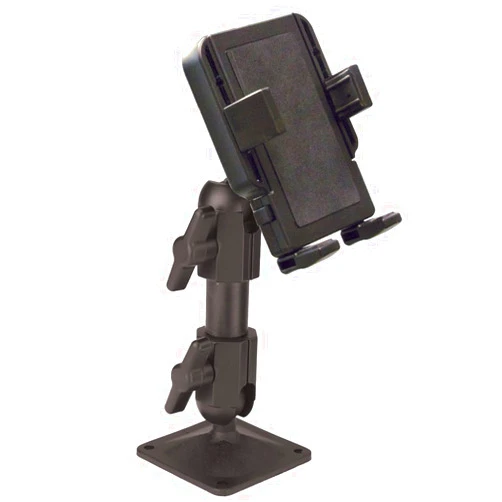 Panavise PortaGrip Phone Holder with 717-06 Pedestal Mount