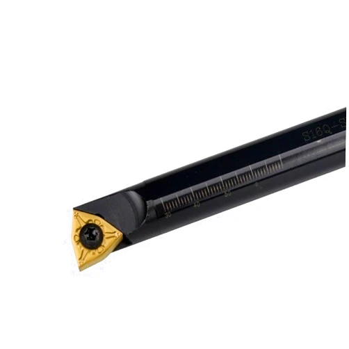 GSIVCIOA 1pcs S08K/S10K/S12K/S14M/S16Q/S16N/S20R -SWLNR Carbide Turning Tool Insert Holder Lathe Boring Bar CNC Cutting Tool for WNMG Turning Insert with Wrenches(S16Q-SWLNR08)