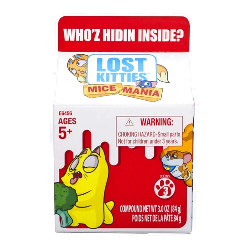 Hasbro Lost Kitties Mice Mania Singles Toy, Series 3, 24 to Collect, Ages 5 & Up (Randomly Assorted. Product May Vary.)