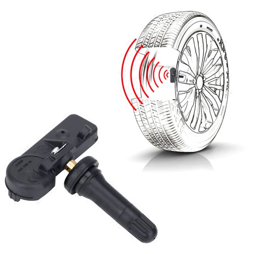 SEINECA 56029398AB 433MHz Tire Pressure Monitoring System(TPMS) Sensor Compatible with Jeep Grand Cherokee Wrangler Dodge Charger Challenger Journey Chrysler Town Country FIAT 500 Ram 1500 2500 3500 4500 5500