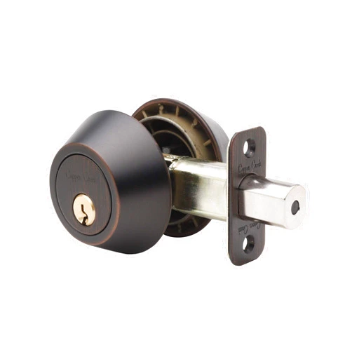 Copper Creek DB2420AB Double Cylinder Deadbolt in AB Finish