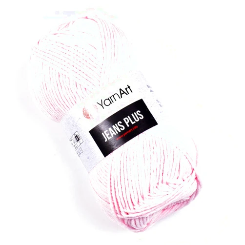 YarnArt Yarn Art Jeans Plus Yarn, 55% Cotton 45% Polyacrylic, 100 g (3.5 oz), 160 m (174 yds), Yarn Weight: 4 : Worsted-Aran (74)