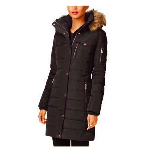 Michael Kors Down Coat with Chest Pockets