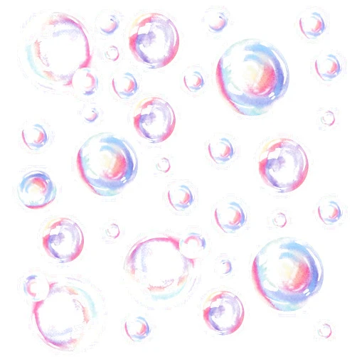 NQEUEPN 2 Sheets Bubble Wall Decals, Colorful Bubbles Wall Stickers Cutouts Ocean Bubble Wall Stickers Under The Sea Birthday Party Decorations for Kids Room Bathroom Wall Mermaid Theme Party