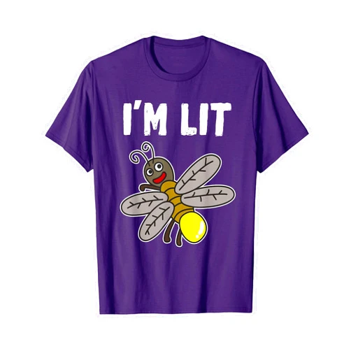 Funny I'm Lit Tee Firefly Lightning Bug Gift new Funny I'm Lit T-Shirt Firefly Lightning Bug Gift Tee T-Shirt