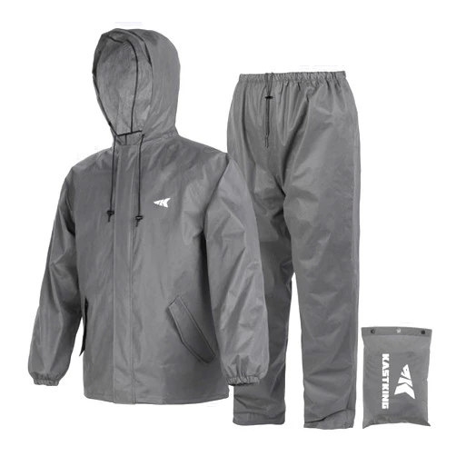 KastKing AquaLite Waterproof Rain Suit for Men and Women, Loose Fit, Lightweight, Durable Outdoor Gear for Fishing, Hiking