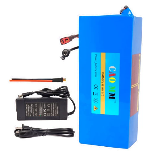Cao MM 48v Battery, 10Ah/ 14AH/ 20AH Ebike Battery for 200-1200W Electric Bike Bicycle, Scooter and Other Motor