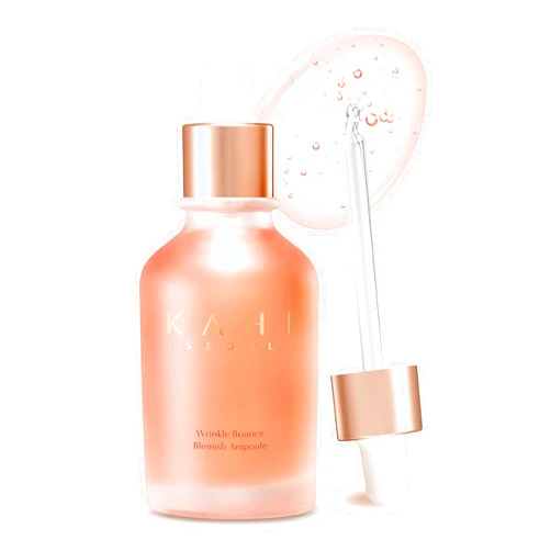 KAHI Wrinkle Bounce Blemish Ampoule | Collagen Serum for Face Dark Spot Corrector Daily Face Serum Face Moisturizer Face Serum for Glowing Skin Korean Ampoule Facial Oil Face Care 1.69 fl oz