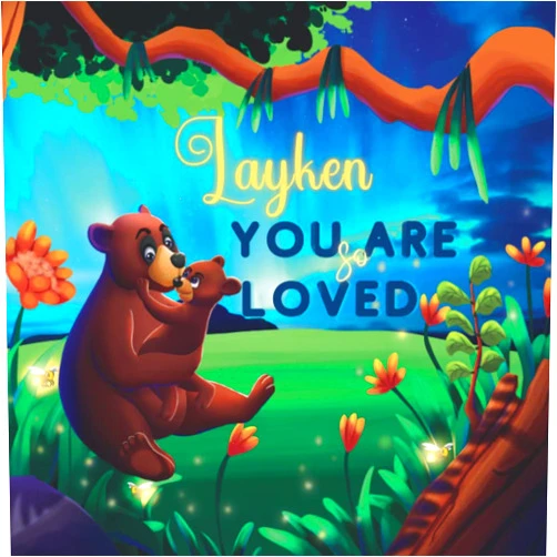 By Love Little Ones (Author) Layken You Are So Loved: A Personalized Children's Rhyming Story & Bedtime Book For Kids (Birthdays, Baby Showers, Christmas Gift)