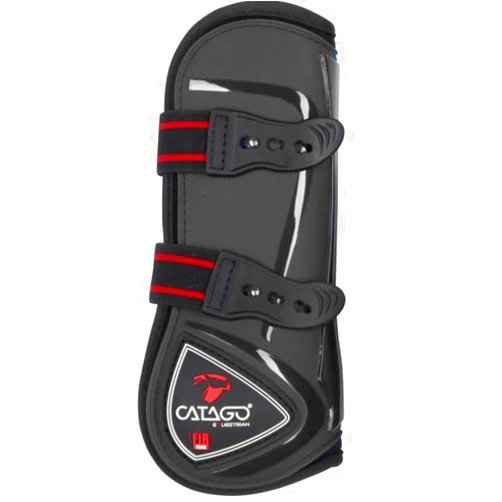CATAGO EQUESTRIAN Catago Fir Tech Healing Tendon Boots Full Black