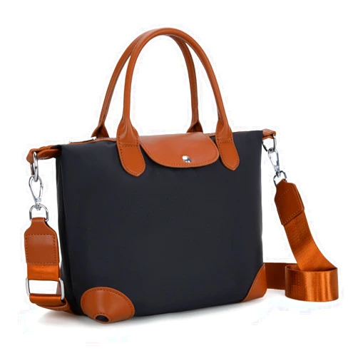Montana West Nylon Crossbody Bag for Women Small Work Tote Bag Lightweight Waterproof Ladies Handbag with Guitar Strap