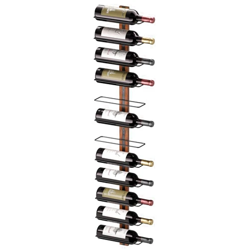 B4Life Wine Rack Wall Mounted for 12 Wine Bottles - Wall Wine Rack Wood Wine Racks for Wall, Wine Holder Wall Mounted Wine Bottle Racks for Kitchen, Dining Room, Bar