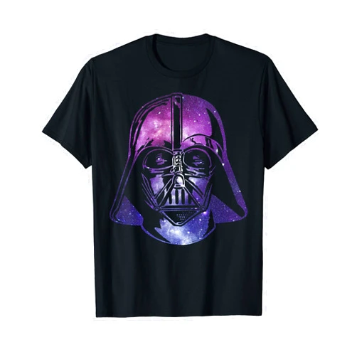 Star Wars Darth Vader Space Helmet Galaxy T-Shirt T-Shirt