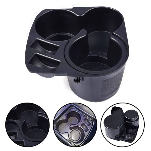 G-PLUS Center Console Cup Holder & Liner Black Compatible with Nissan Altima 2007-2012