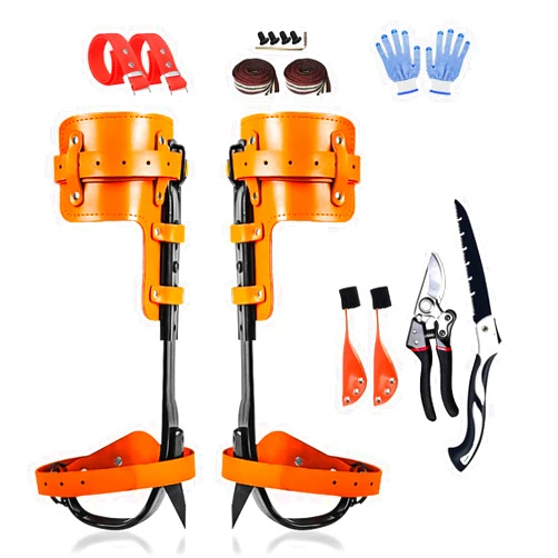 Esayendder Tree Climbing Spikes,Tree Climbing Kit,Tree Climbing Gear,Suitable for Fruit Picking,Tree Climbing,Hunting