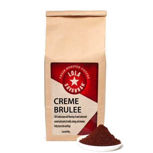 Lola Savannah Crème Brulée Ground Caffeinated Coffee, 2lb