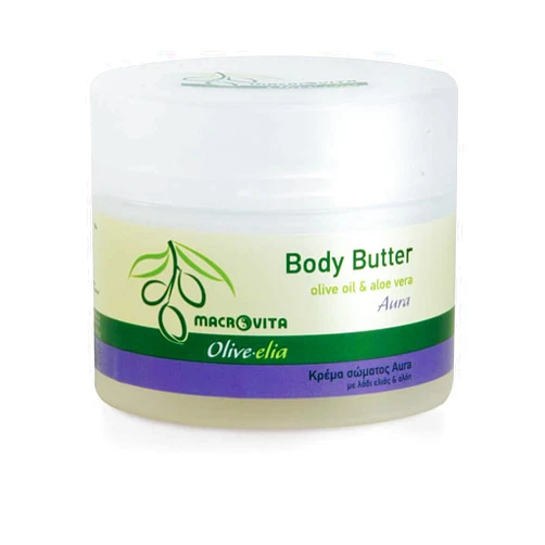 Olivelia BODY BUTTER AURA OLIVE OIL & ALOE VERA 200 ML.