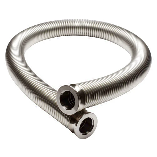 LOCO SCIENCE Stainless Steel Adapter for Vacuum Pipe Fittings - KF-25, Corregated Bellow Tube (1000mm)