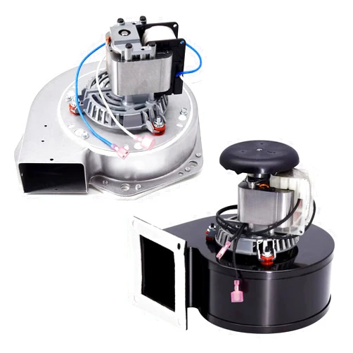 Criditpid Replacement A-E-027 Combustion Blower Fan & A-E-033 Convection Blower Fan Kit for Breckwell Pellet Stove P22, P23, P24, P26, P2000, Exhaust Blower for US Stove & USSC 5040 Pellet Stoves.