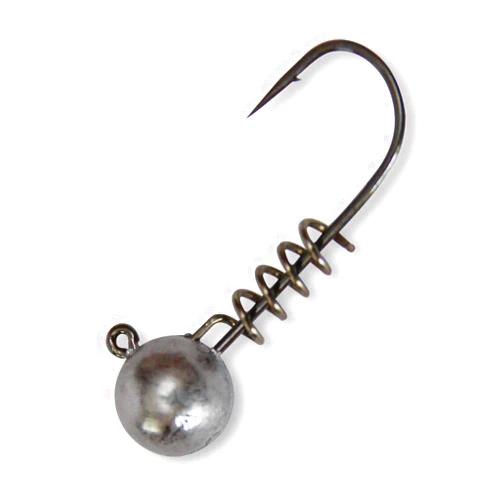 Gamakatsu, Crappie Jig Head, Number 2 Hook Size, 1/16 oz, NS Black, Package of 5