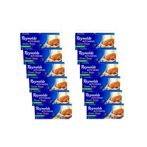 Reynolds Kitchens Large Oven Bags, 5 Count (Pack of 12)