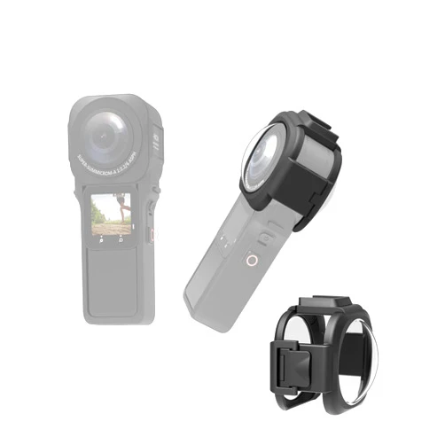 PULUZ Lens Guard for Insta360 ONE RS 1-Inch 360 Edition Anti-Scratch Dust Resistant HD Transmittance for Insta360 ONE RS 1-Inch 360 Edition Lens Protective Cover Action Camera Accessories