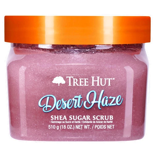 Tree Hut Desert Haze Shea Sugar Scrub, 18 oz, Ultra Hydrating and Exfoliating Scrub for Nourishing Essential Body Care