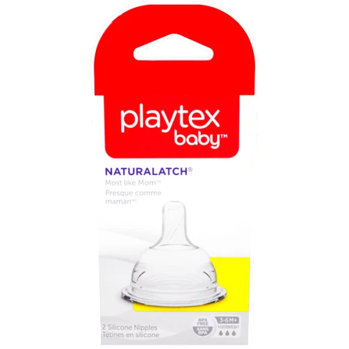 Playtex Baby Playtex NaturaLatch Y-Cut Nipple, 2-Count
