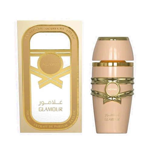 Adyan Glamour Pastels of Arabia Extrait De Parfum 100Ml (3.4Oz) - Fragrance For Women With mix of Caramel, Vanilla & White Musk. - Long Lasting Fragrance - Twist of Eclaire and Bianco Latte