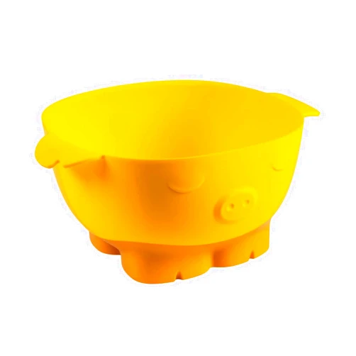 Kuhn Rikon Kinderkitchen Kids Mixing Bowl, Pig, 9.8
