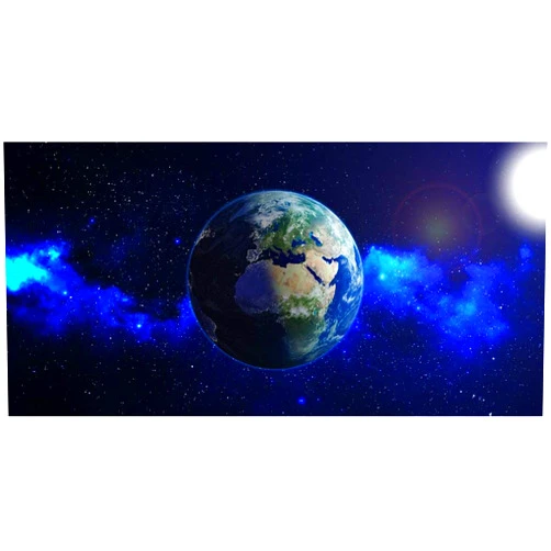 VIP.LINE Earth Aquarium Background Poster PVC Fish Tank Decorations Landscape 24 48 72 (36