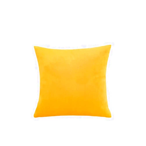 MOCOBA Solid Color Velvet Pillow Cover Multi Sizes Sofa Cushion Cover Christmas Decoration Home Textile,Xinhuan,60x60cm